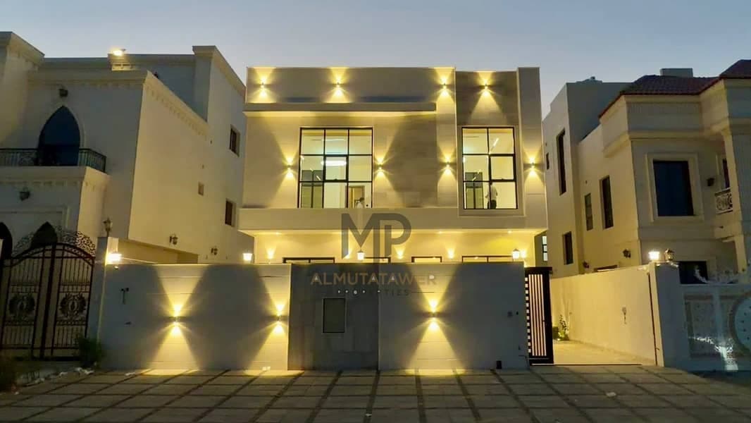 Villa directly from the owner, featuring high-end, custom finishes. The price includes registration, ownership transfer, and utility connection fe, Al Helio