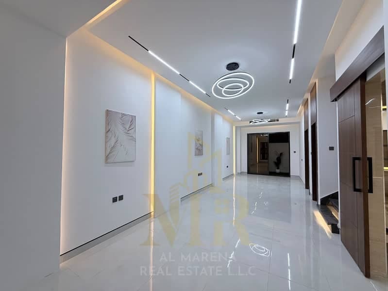 Luxury villa for sale in Al Helio 2 – Ajman | Includes electricity and water | Located on a main road with an 18-meter setback | 4 master bedrooms | R, photo 3