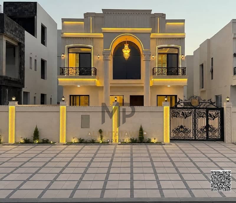 The villa of your dreams in the heart of Ajman—ideally located near all amenities, featuring high-end finishes and comfortable family living spaces. R, Al Helio