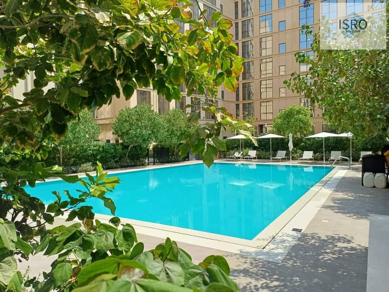 Pool View 2BATHROOM 1BEDROOM Barnd new for sale، Muwaileh Commercial
