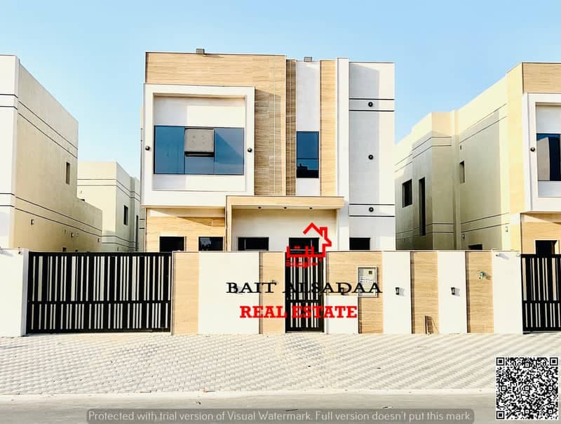 An exceptional opportunity to own a magnificent residential villa in the Al Helio 2 area of Ajman. Located directly on Al Zubair Street—with registr، Al Helio